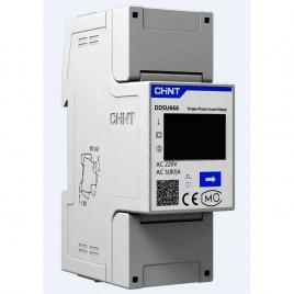 Controler solar masurare bidirectionala, Smart Meter DDSU666 monofazat, Instalare pe sina tip DIN, Ecran LCD