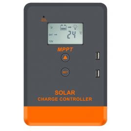 Regulator solar MPPT 20A PowMr Controler, 12/24V, 2xUSB