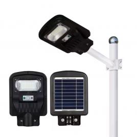 Lampa led cu suport de prindere, panou solar, telecomanda, 100w,