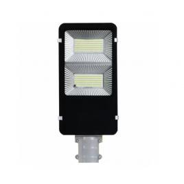 Lampa led cu suport de prindere, panou solar, telecomanda, 120w