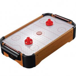 Masa air-hockey flippy, 51 x 31.5 x 9.5 cm, bara pentru punctaj, material abs, maro