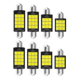 Set 2 x becuri auto led, 10w/set, 9/12 led smd, canbus