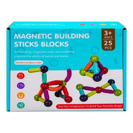 Joc constructii magnetic, 25 piese