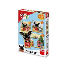 Puzzle 3 in 1, bing si prietenii - dino toys