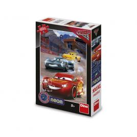 Puzzle neon cars 3, 100 piese - dino toys
