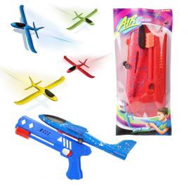 Pistol lansator cu avion din polistiren - toi-toys