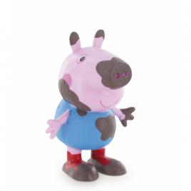 Figurina comansi-peppa pig-george on the mud