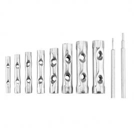 Set chei tubulare duble 6-22 mm tip teava 10buc. top tools 35d193