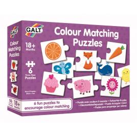 Set de 6 puzzle-uri - lumea culorilor