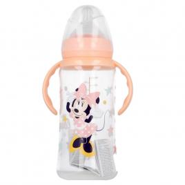 Biberon anticolici cu debit variabil si maner 360 ml minnie disney