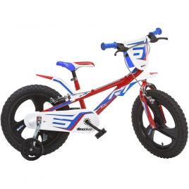 Bicicleta copii dino bikes 16 inch r1 rosu