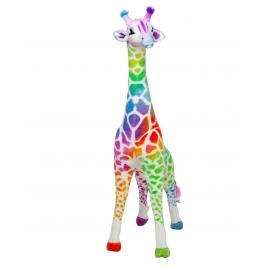 Girafa gigant din plus rainbow melissa and doug