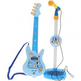 Set chitara si microfon pentru copii bluey