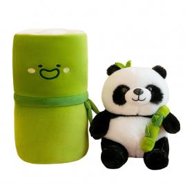 Ursulet Panda de Plus, Dimensiune 30 cm, Alcatuit din Materiale Calitative, Moale si Pufos la Atingere, Ideal Pentru Copii sau Adolescenti, Aspect Prietenos si Atractiv