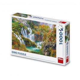 Puzzle lacurile plitvice, 1000 piese - dino toys