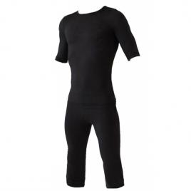 Costum Special Sedinte Xbody EMS Fitness, Electrostimulare Profesional Marime XL, Unisex Black, Soft Touch Perfect Body