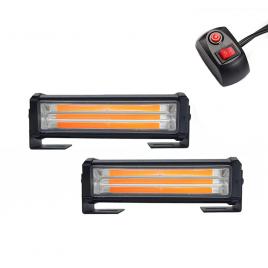 Set 2 x lampa auto lumina de avertizare, stroboscop, 40w