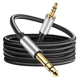 Cablu audio auxiliar qhd616, 2m, 3.5mm