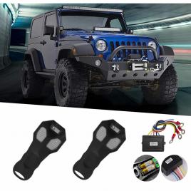 Modul cu 2 telecomenzi wireless pentru actionare troliu, destinatie off-road,