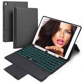 Husa Tableta Tastatura Apple Ipad Pro 9.7 Smartbook Keypad ofera protectie Luxury Pen Holder Black