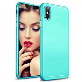 Husa telefon Smartphone Apple Iphone XS MAX Luxury Case ofera Protectie Ultra-Subtire Sky Blue