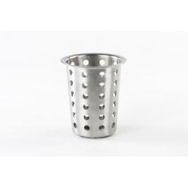 Suport ustensile inox,d:11.5cm,h:14 cm