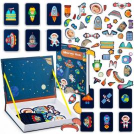 Carte magnetica tip puzzle cosmos ricokids rk-770