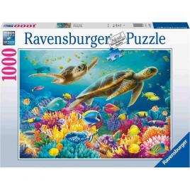 Puzzle lumea subacvatica ravensburger 1000 piese