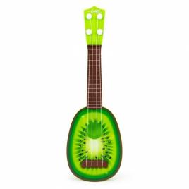 Chitara ukulele pentru copii cu 4 corzi ecotoys mj030 - kiwi