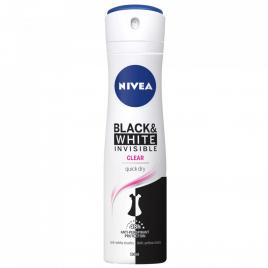 Antiperspirant black&white invisible clear spray 150ml