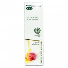 Gel contur ochi antirid 15ml viva natura