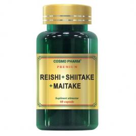 Reishi shiitake maitake 60cps