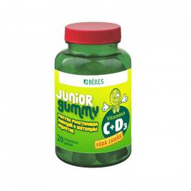 Vitamina c+d3 junior gummy 20cpr gumate