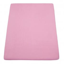 Cearceaf pat cu elastic 140x200 cm roz