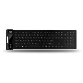 Adesso slimtouch antimicrobial waterproof flex keyboard usb