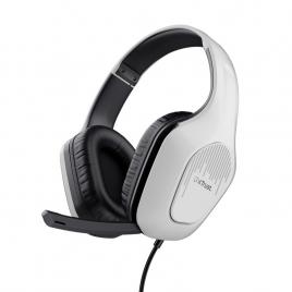 Trust gxt415w zirox headset – white