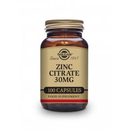 Zinc citrate 30mg 100cps vegetale solgar