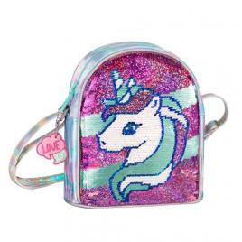 Geanta crossbody fun time stylish, motiv lovely unicorn