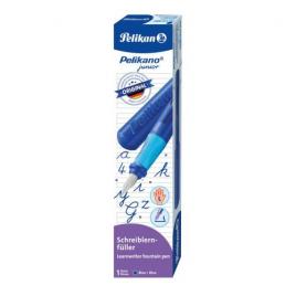 Stilou pelikano junior, penita l, grip ergonomic, pentru stangaci, culoare