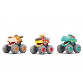 Set 3 masinute bebe monster truck