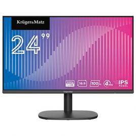 Monitor ips e-led 100hz 4ms 24 inch kruger&matz