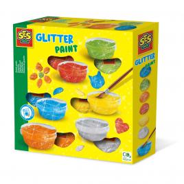 Set acuarele pasta glitter (guasa)