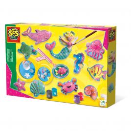 Set creativ mulaj si pictura - figurine ocean