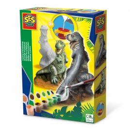 Set creativ mulaj si pictura - t-rex