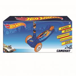 Trotineta cu 3 roti hot wheels cu ghiozdan