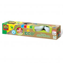 Set acuarele pentru degete 4 culori eco