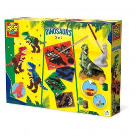 Set creativ - dinozauri 3 in 1