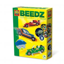 Set creativ beedz - margele de calcat masina glow in the dark