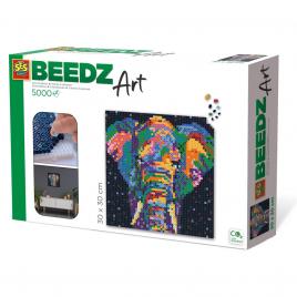 Set margele de calcat beedz art - elefant fantasy