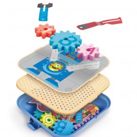 Jucarie din lemn - set de joaca roti zimtate
